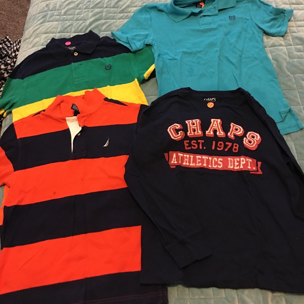 Boys size 10-12 chaps lot
